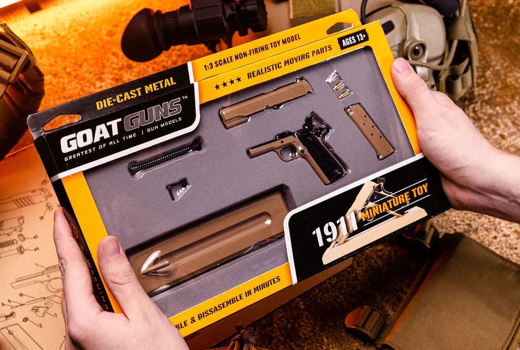 Goat Guns 1911 1:2.5 Scale Model - Coyote