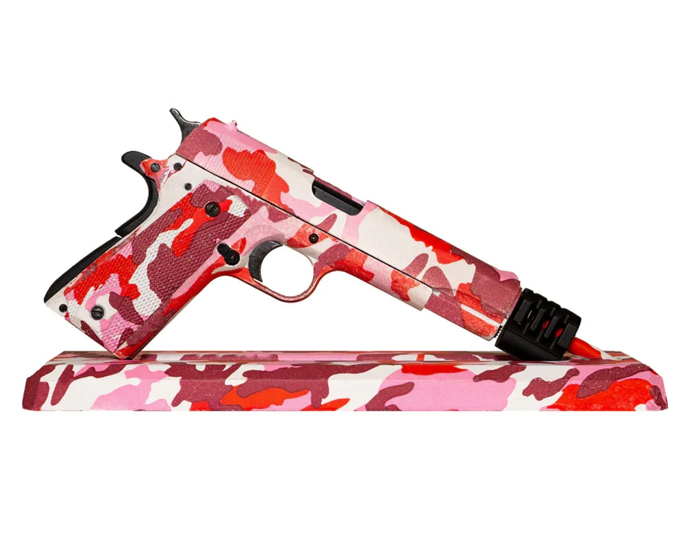 Goat Guns Mini 1911 1:2.5 Scale Model - Pink Camouflage