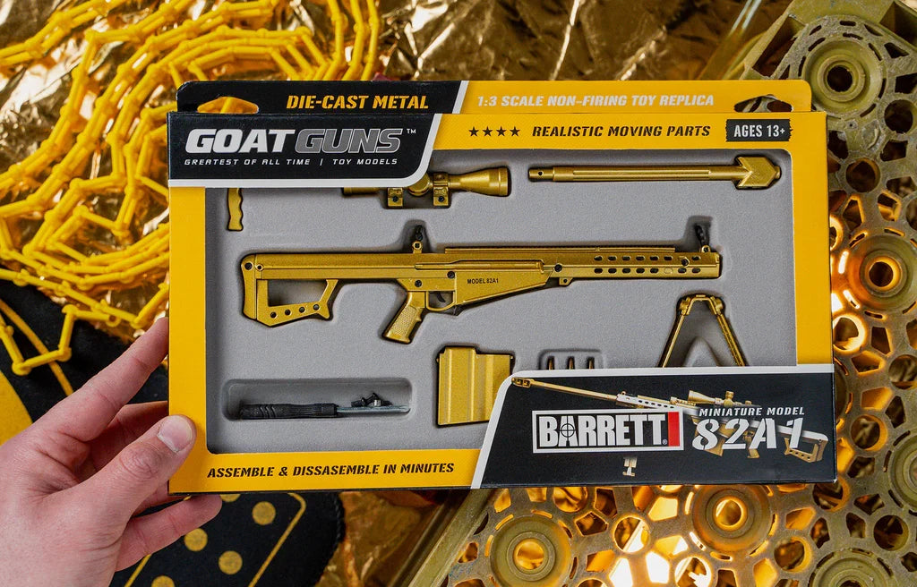 Goat Guns BARRETT 50cal Model - Gold