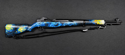 Custom painted M1 Garand - Van Goat