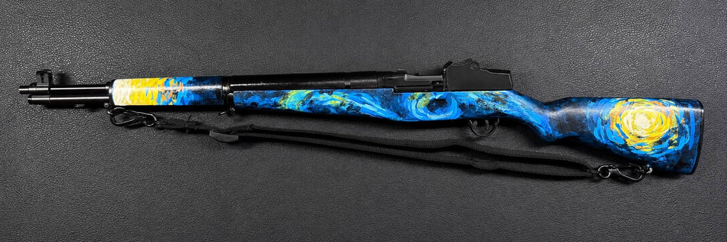 Custom painted M1 Garand - Van Goat