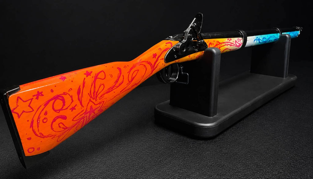 Custom painted Musket - Neon Rebellion