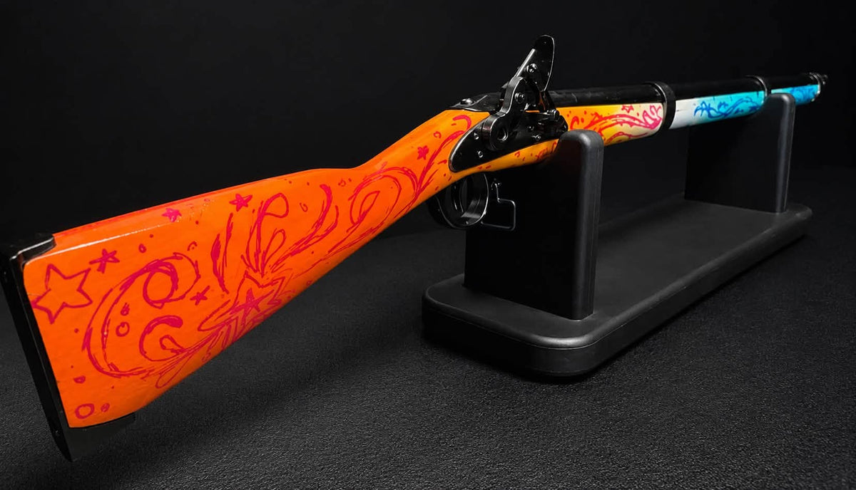Custom painted Musket - Neon Rebellion