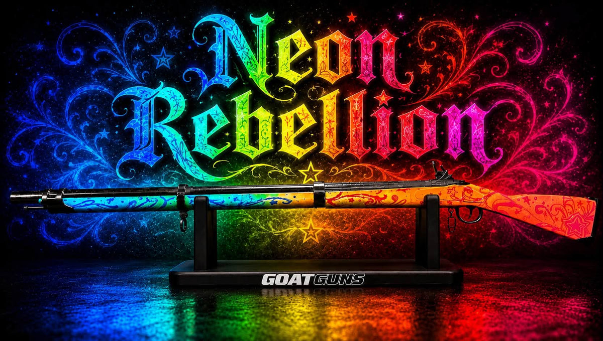 Custom painted Musket - Neon Rebellion