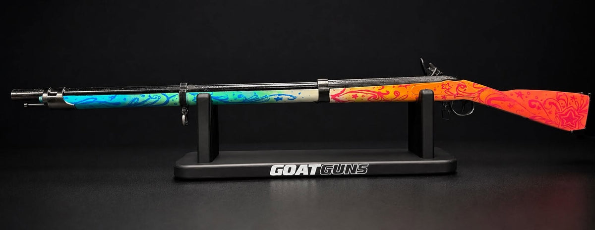Custom painted Musket - Neon Rebellion