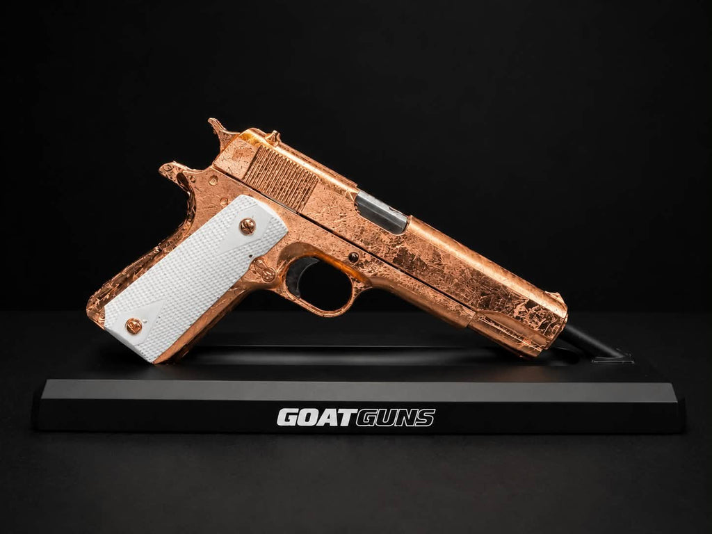 Custom painted 1911 - Copper Royale