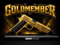 Custom painted 1911 - Goldmember