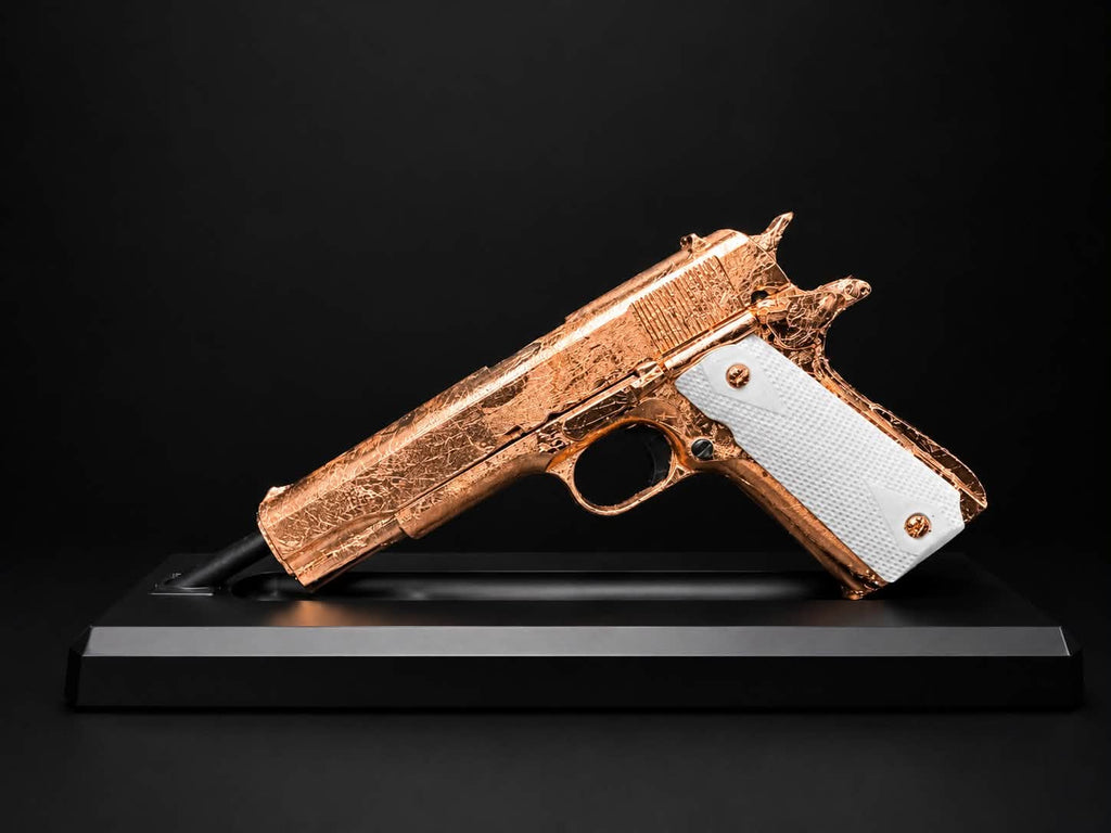 Custom painted 1911 - Copper Royale