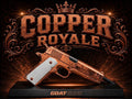 Custom painted 1911 - Copper Royale