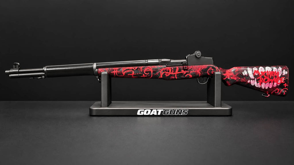 Custom painted M1 Garand - MCR