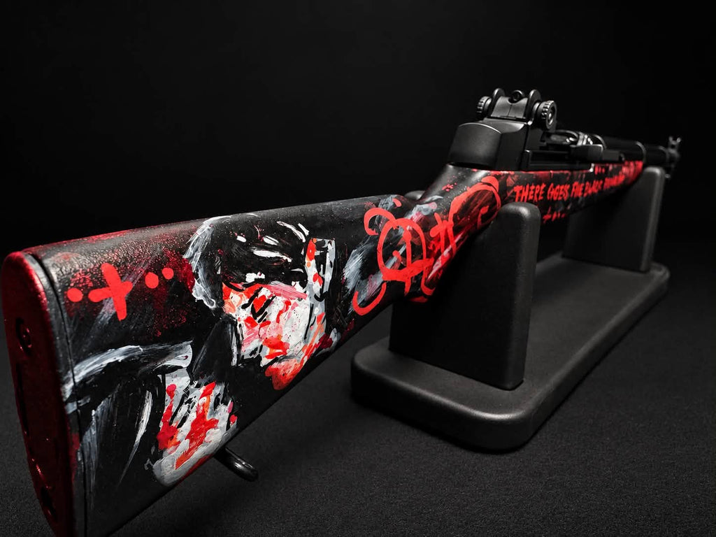 Custom painted M1 Garand - MCR