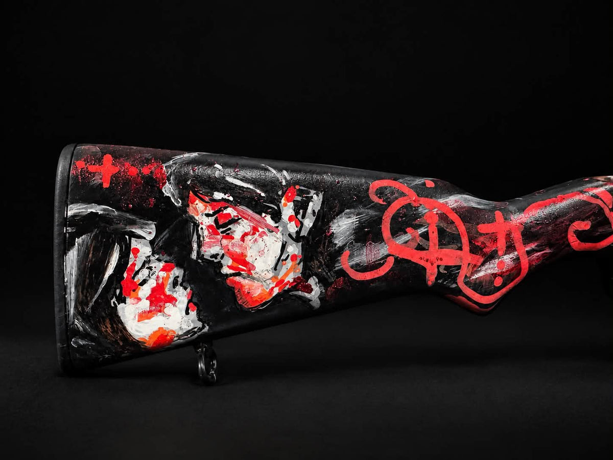 Custom painted M1 Garand - MCR