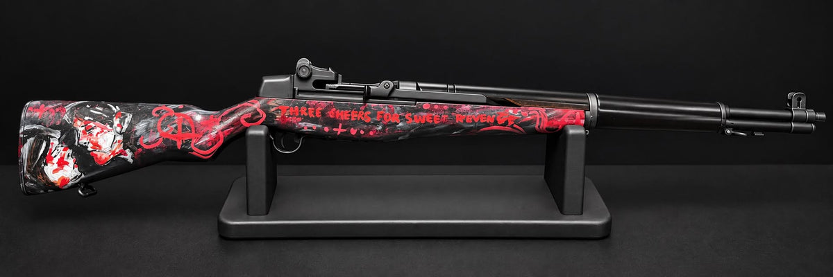Custom painted M1 Garand - MCR