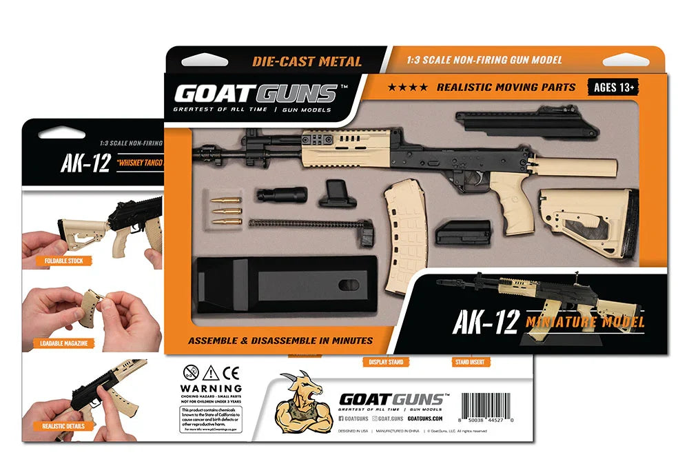 Goat Guns AK12 1:3 Scale Model - FDE