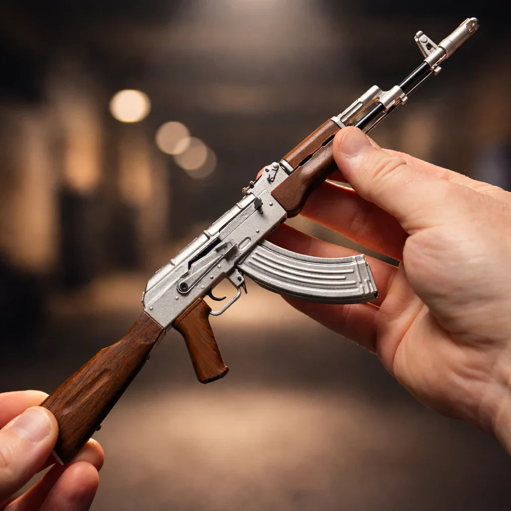 Goat Guns Silver AK-47 Limited Edition Model