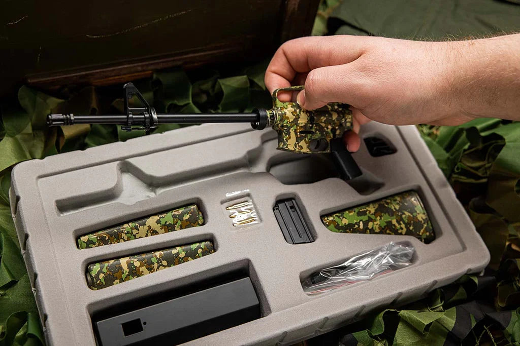 Goat Guns Mini M16A1 1:3 Scale Model - Camo