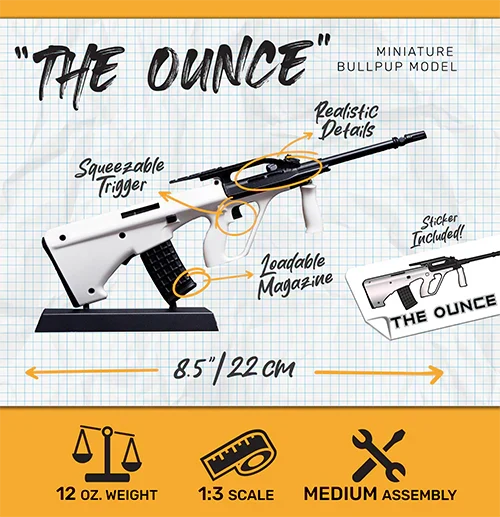Goat Guns Bullpup Model - White
