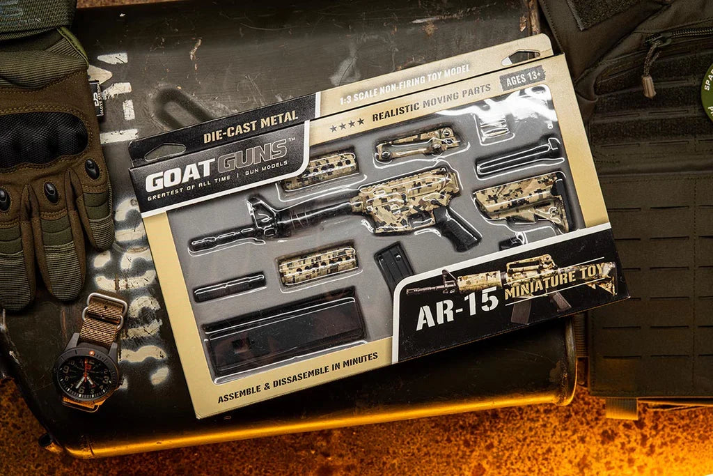 Goat Guns AR15 1:3 Scale Model - Camo