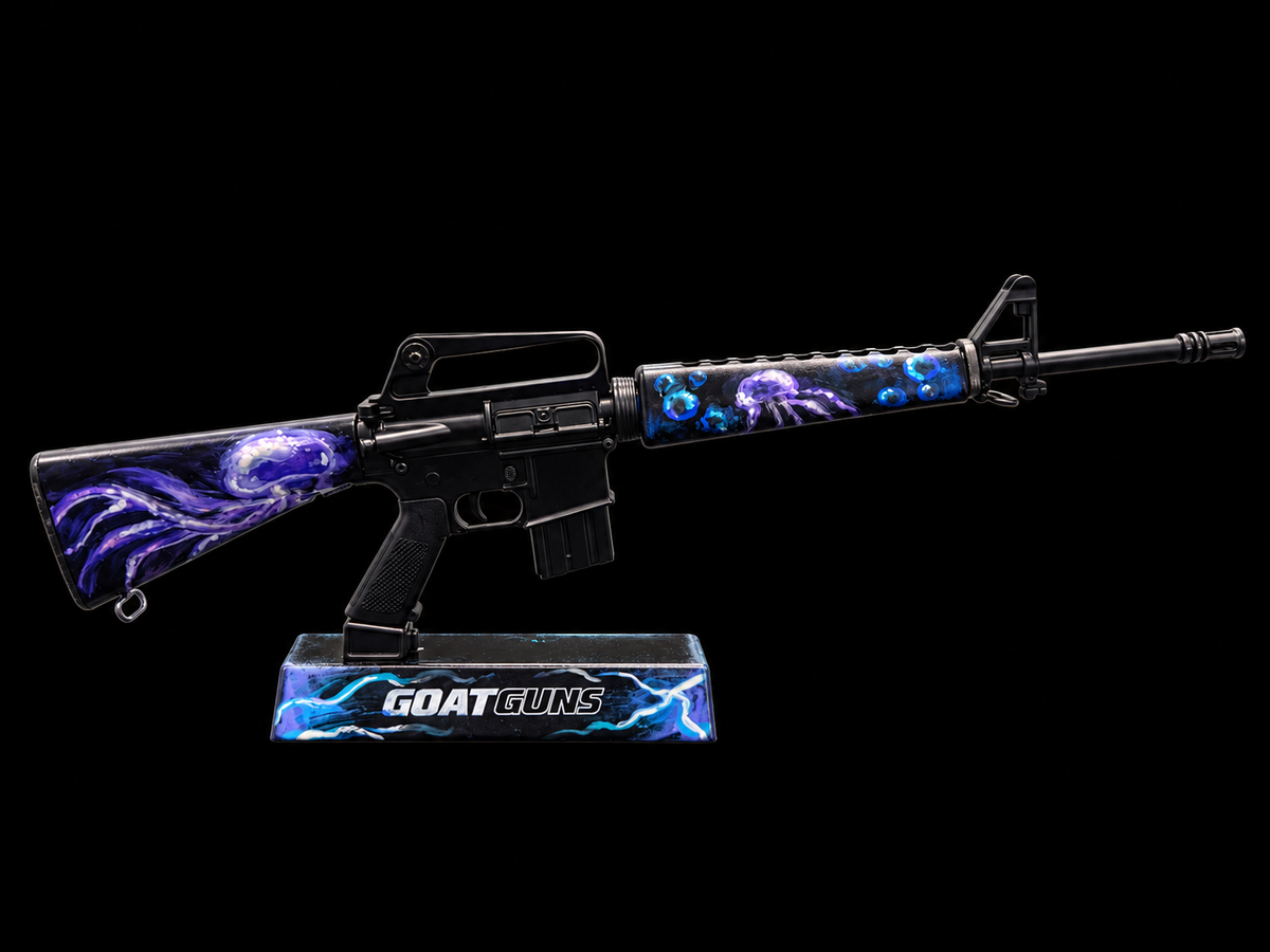 Custom painted M16 - Don't be Jelly