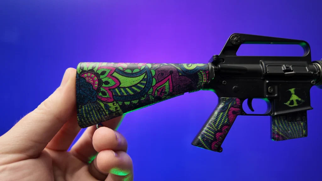Goat Guns PSICHODELIC M16 Scale Model Limited Edition