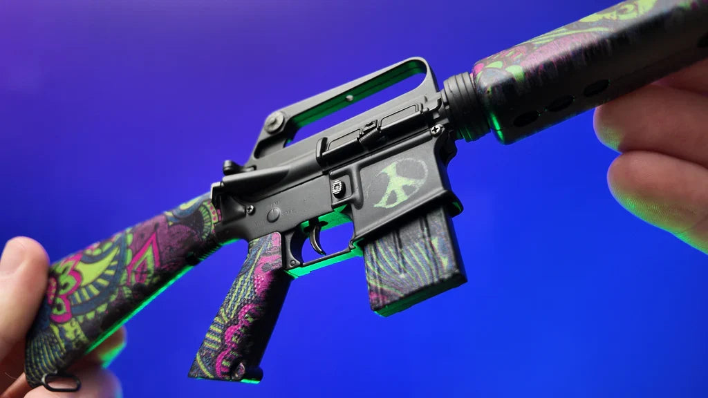 Goat Guns PSICHODELIC M16 Scale Model Limited Edition