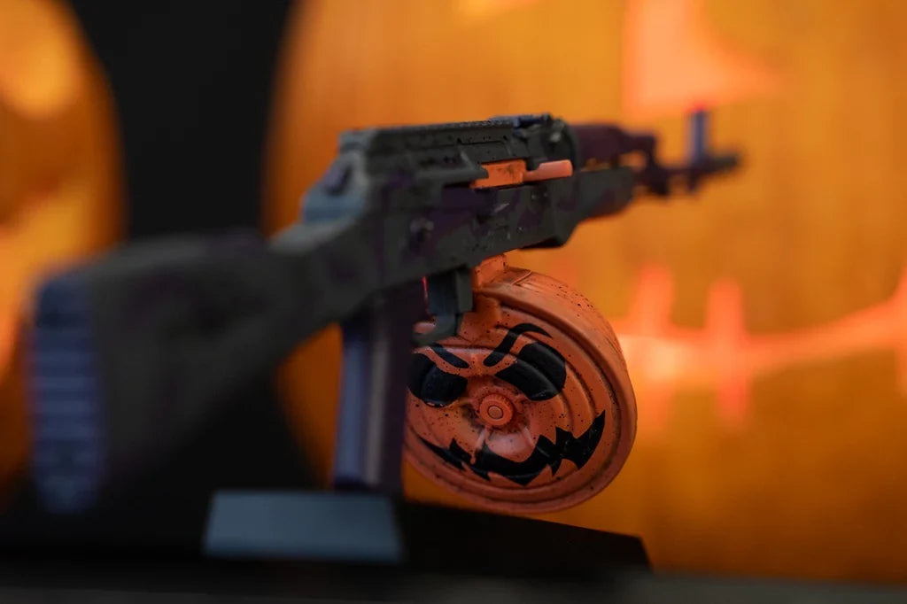 Goat Guns Mini AK 47 1:3 Scale Model - RARE HALLOWEEN EDITION