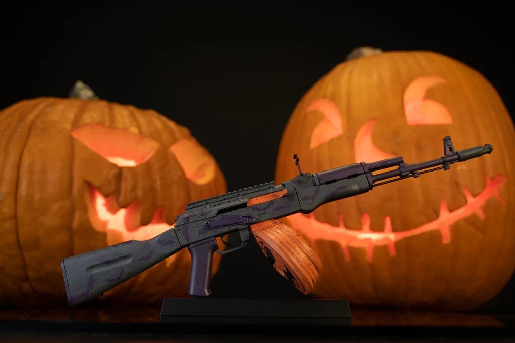 Goat Guns Mini AK 47 1:3 Scale Model - RARE HALLOWEEN EDITION
