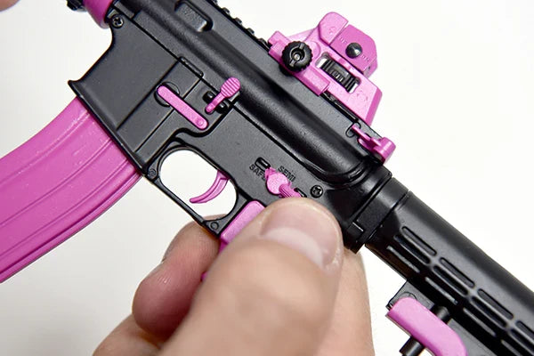 Goat Guns Mini Pink AR 1:3 Scale Model