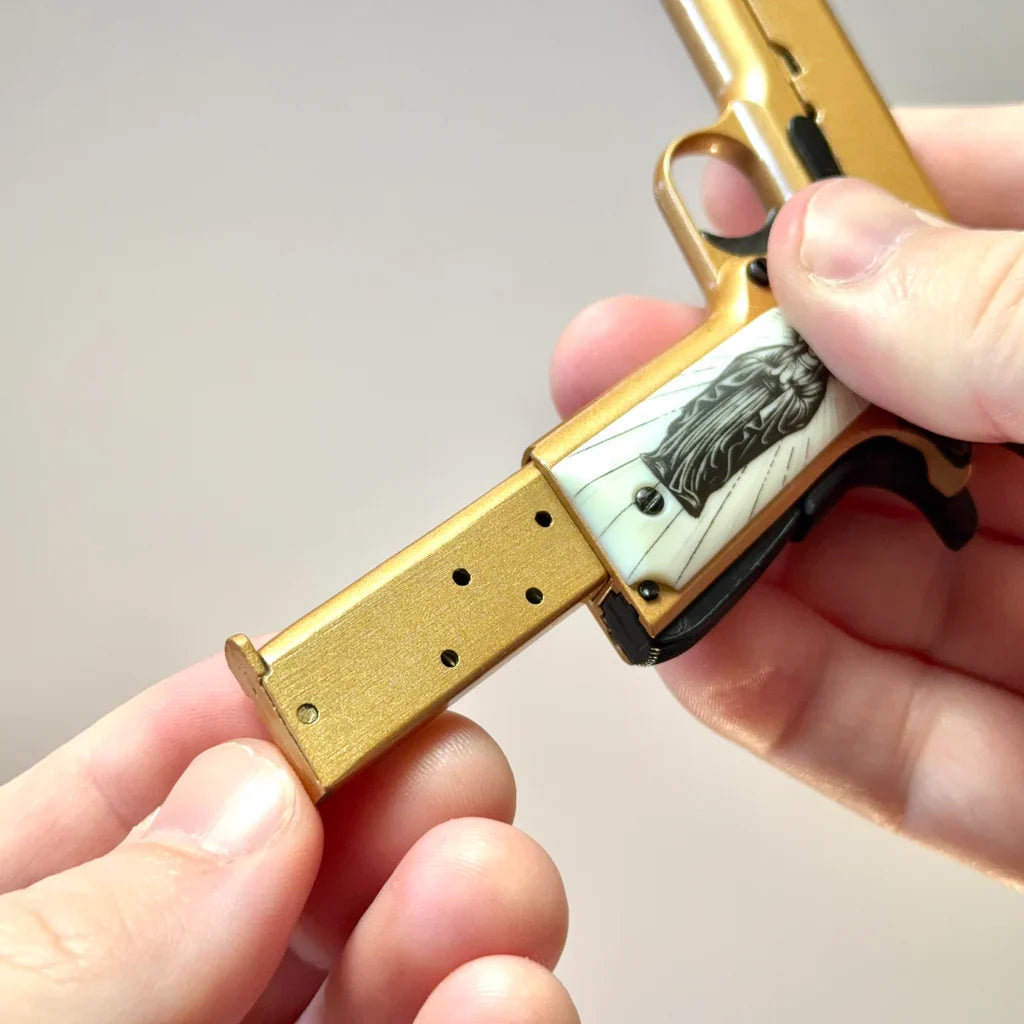 Goat Guns Silver Gold 1911 'El Jefe' Limited Edition Model