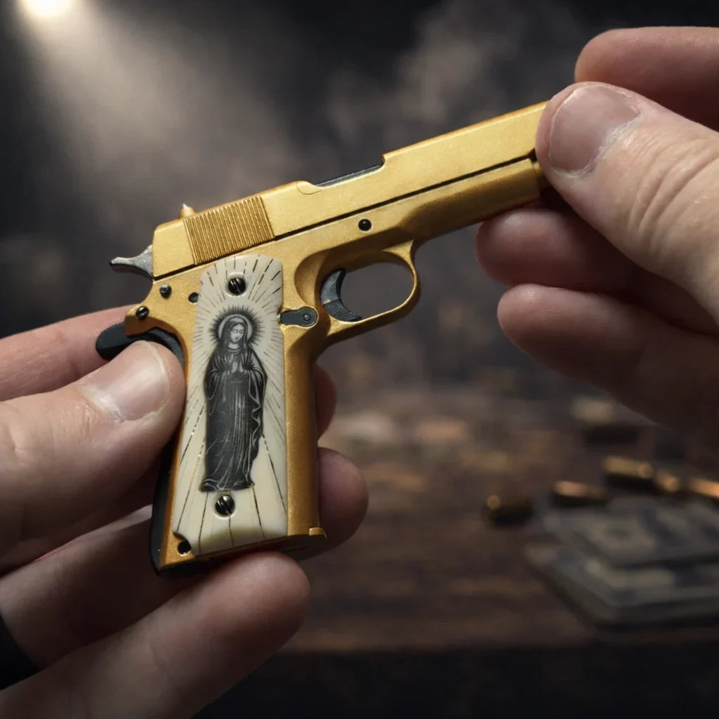 Goat Guns Silver Gold 1911 'El Jefe' Limited Edition Model