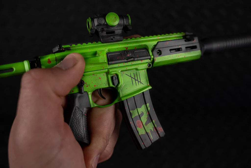 Goat Guns Mini SIG MCX® Scale Model- ZOMBIE Rare Edition