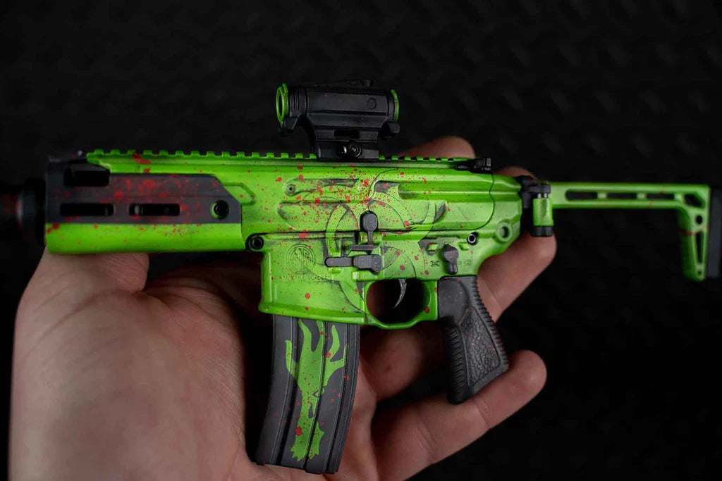 Goat Guns Mini SIG MCX® Scale Model- ZOMBIE Rare Edition