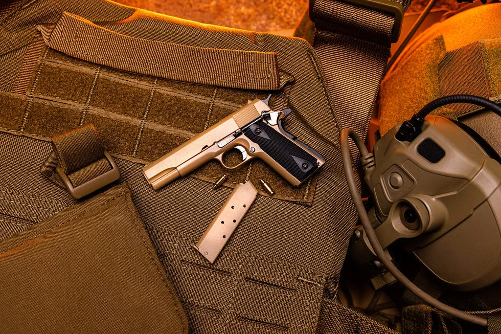 Goat Guns 1911 1:2.5 Scale Model - Coyote