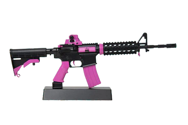 Goat Guns Mini Pink AR 1:3 Scale Model