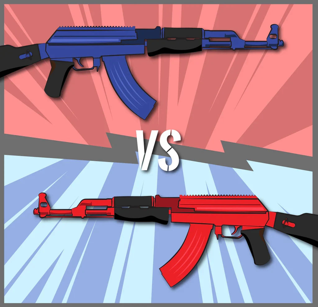 Goat Guns Red vs Blue Set