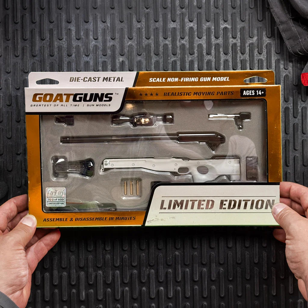 Goat Guns White SR Limited Edition Model "YETI"