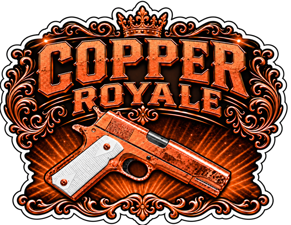 Custom painted 1911 - Copper Royale