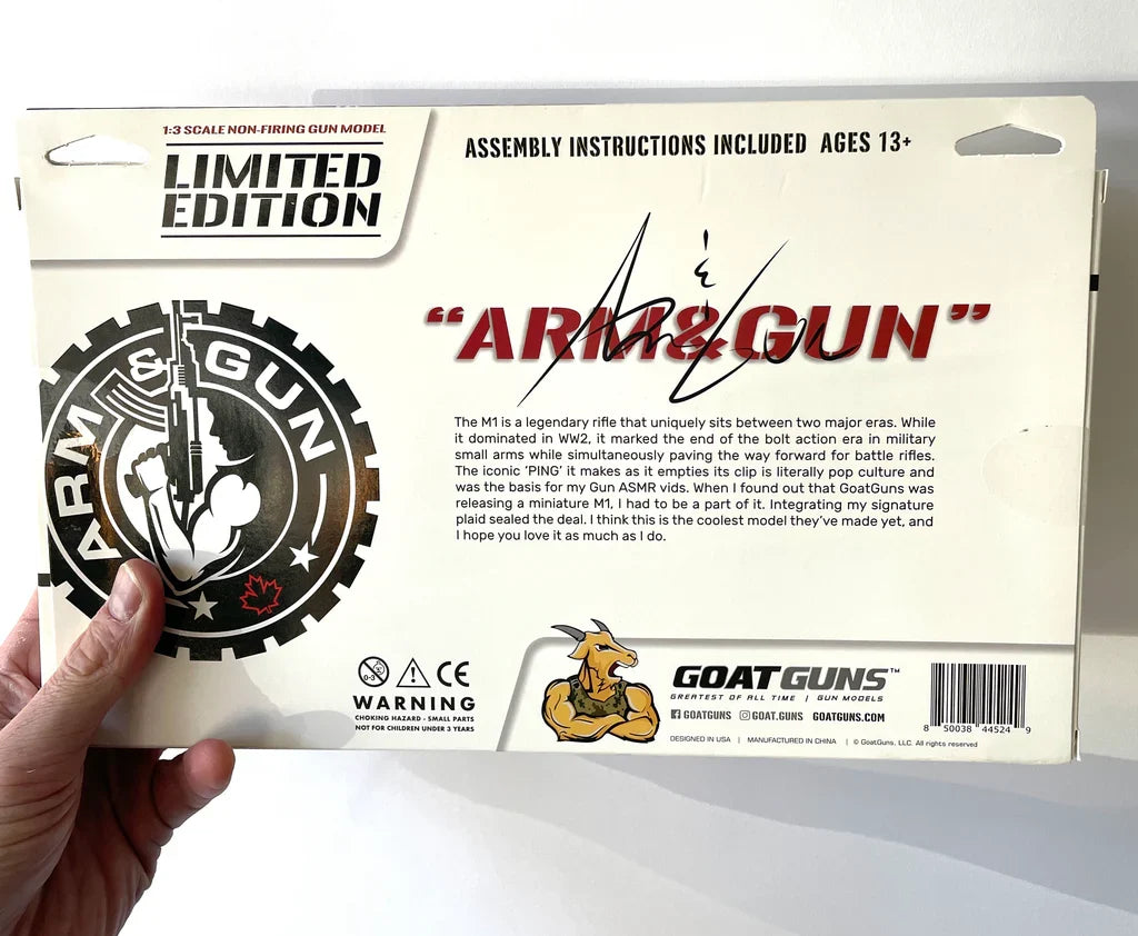 Goat Guns Limited Edition M1 1:3 Scale Model - Arm&Gun