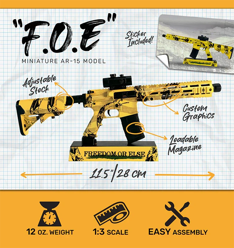 Goat Guns Don't Tread on Me Limited Edition