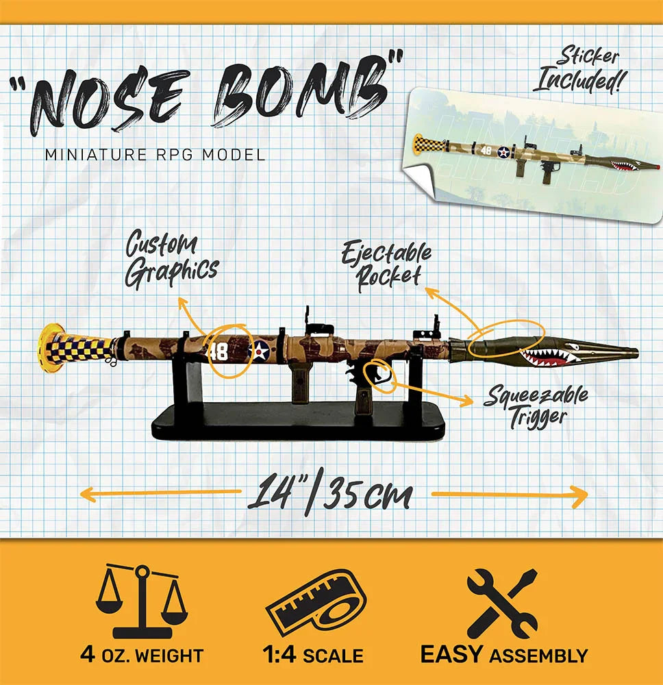 Goat Guns RPG 'Nosebomb' Scale Model Limited Edition