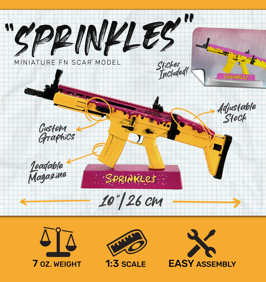 Goat Guns Donut 1:3 Scale SCAR Limited Edition