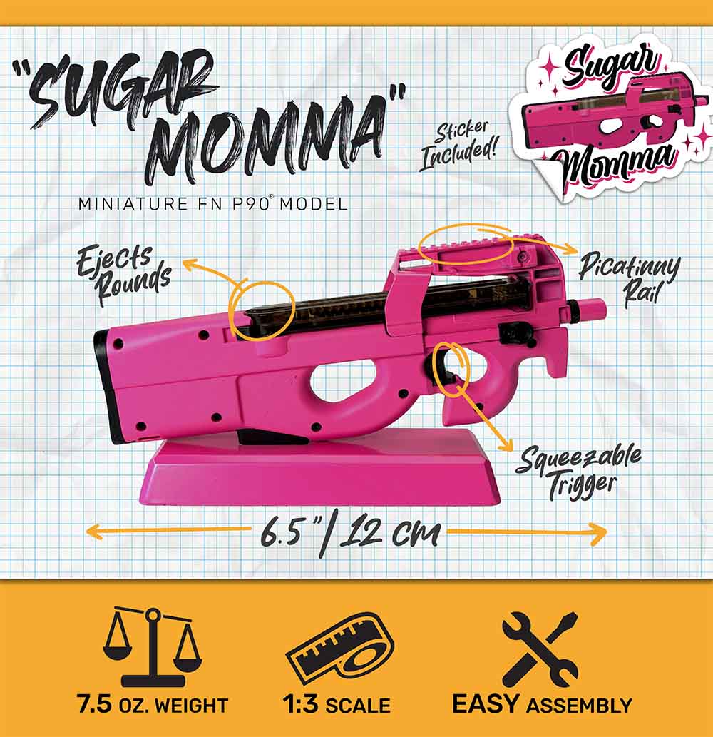 Goat Guns Pink P90 Model Limited Edition
