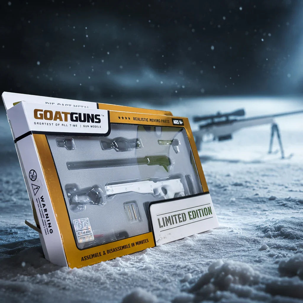 Goat Guns White SR Limited Edition Model "YETI"