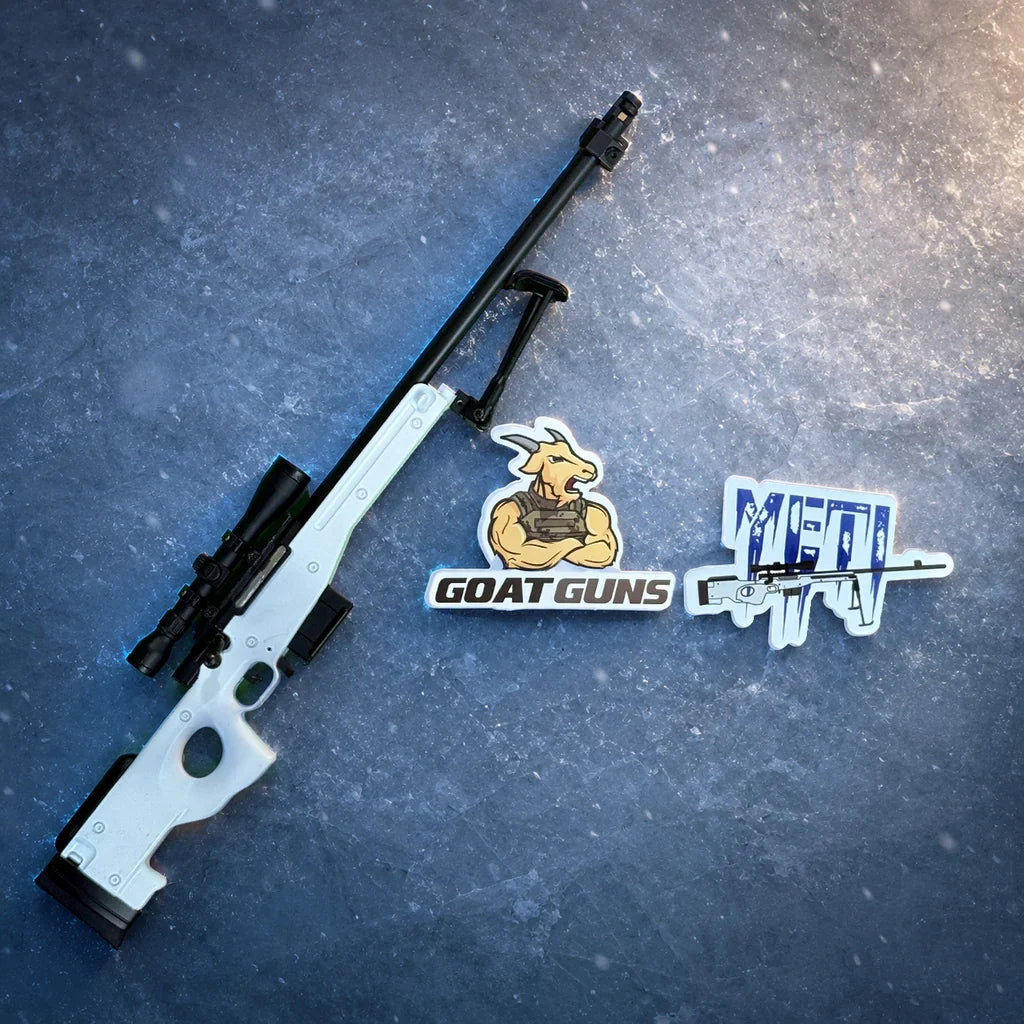 Goat Guns White SR Limited Edition Model "YETI"